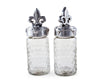 Arthur Court Serveware Arthur Court Salt and Pepper Set - Fleur-De-Lis