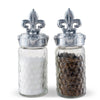 Arthur Court Serveware Arthur Court Salt and Pepper Set - Fleur-De-Lis