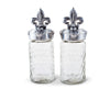 Arthur Court Serveware Arthur Court Salt and Pepper Set - Fleur-De-Lis