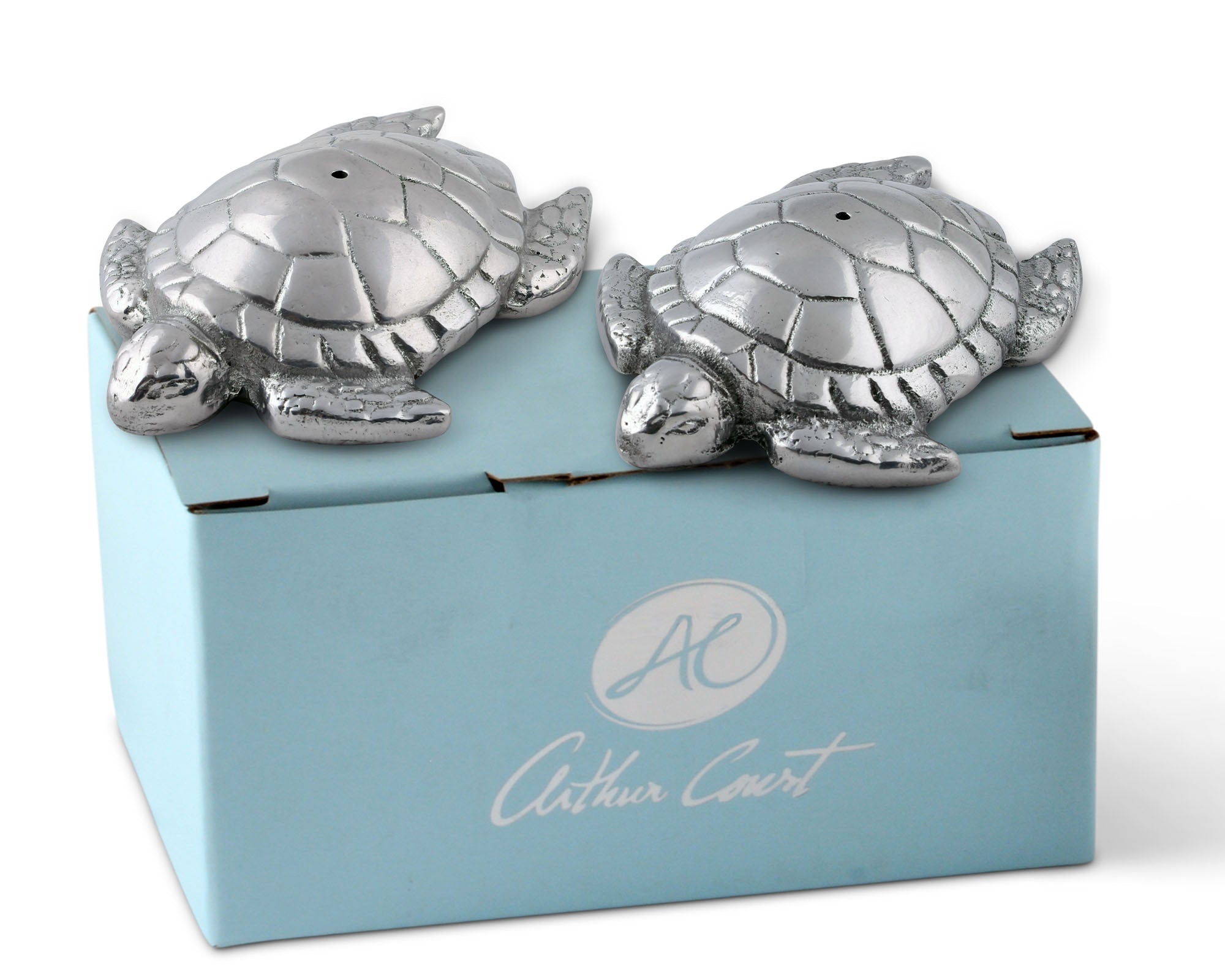 Arthur Court Serveware Arthur Court Salt and Pepper Set - Sea Turtle