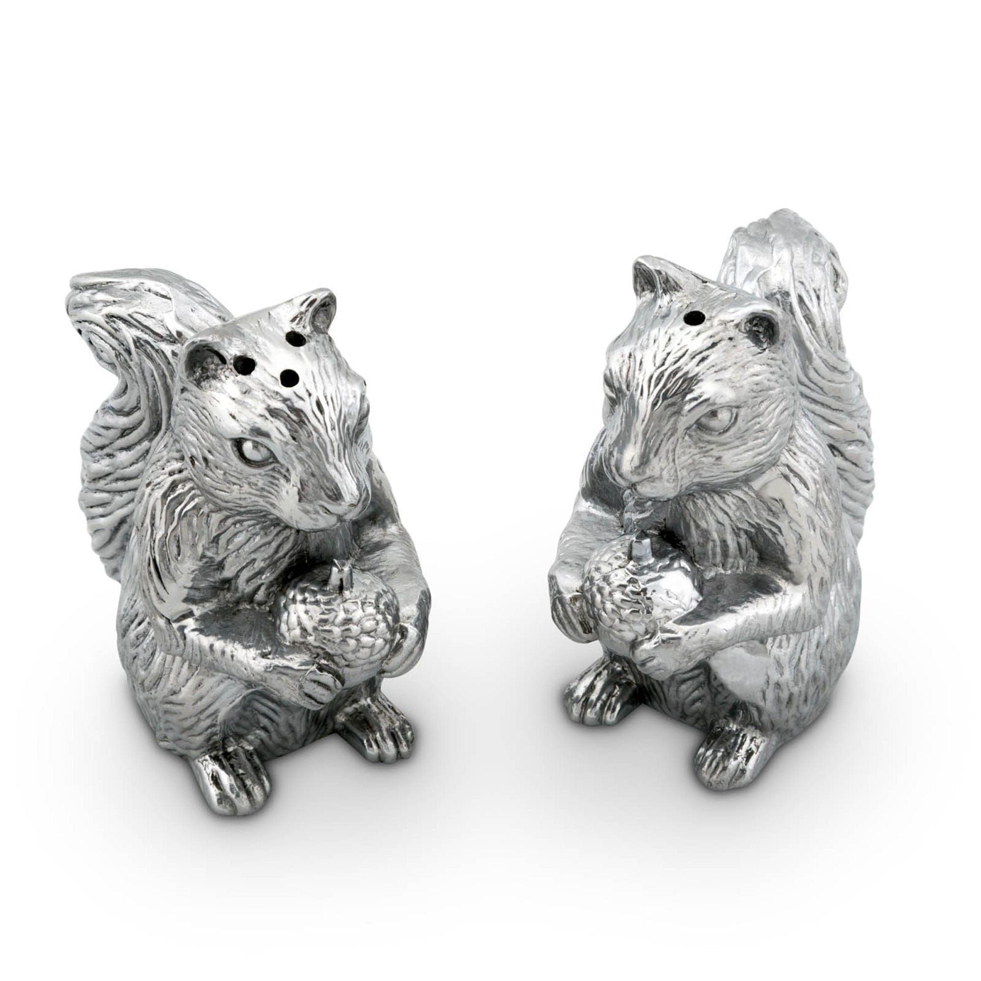 Arthur Court Serveware Arthur Court Squirrel Salt and Pepper