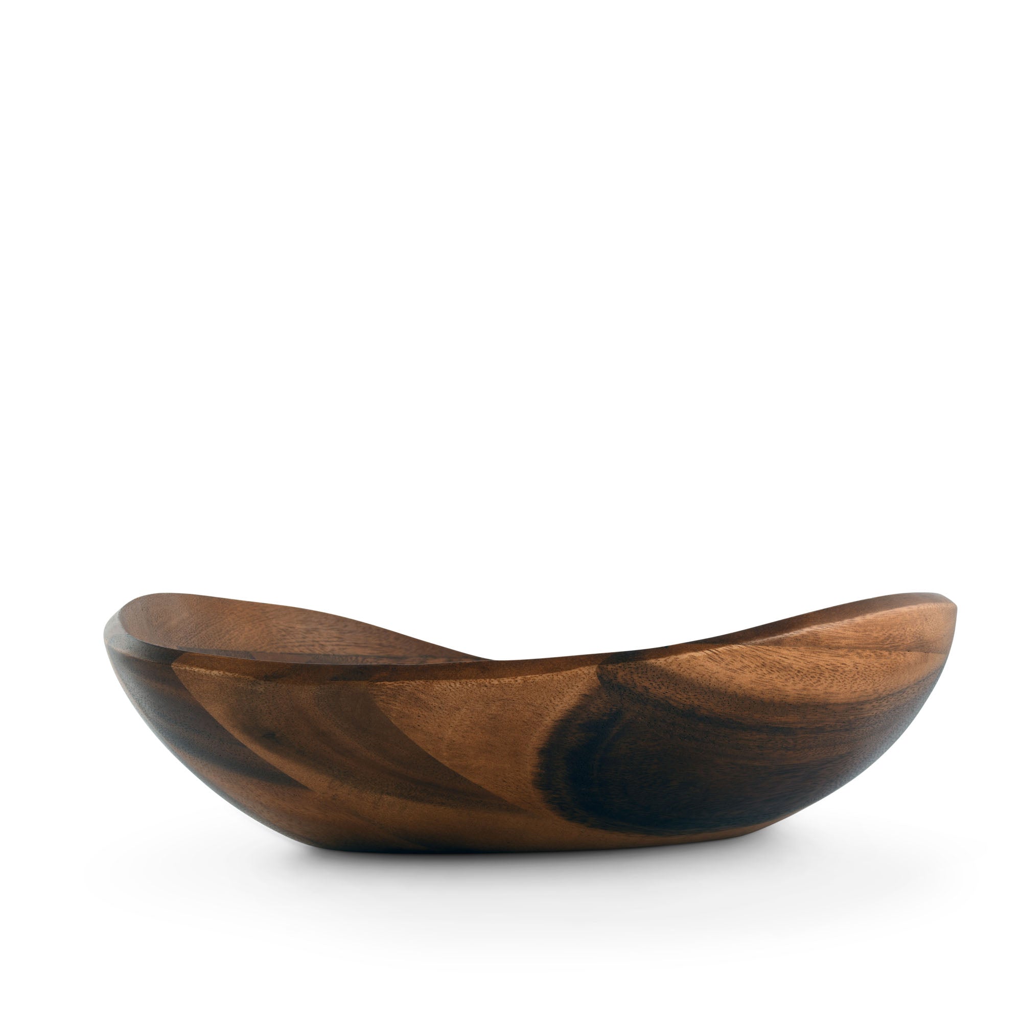 Arthur Court Serveware Arthur Court Wood Salad Bowl Large - Wave