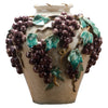 Danny's Fine Porcelain 13" Wht Crk Vase - Grapevine
