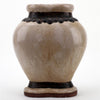 Danny's Fine Porcelain Ivory Crackle Twin Vase