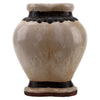 Danny's Fine Porcelain Ivory Crackle Twin Vase