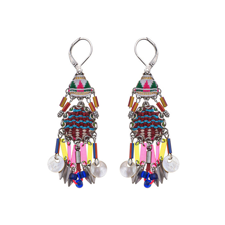 Ayala Bar Jewelry Ayala Bar African Dance Set, Boho Drop Earrings, Vagabond