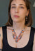 Ayala Bar Jewelry Ayala Bar Amber Bloom Set,Glass Necklace, Potiron