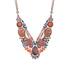 Ayala Bar Jewelry Ayala Bar Amber Bloom Set,Glass Necklace, Potiron