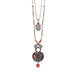 Ayala Bar Jewelry Ayala Bar Amber Bloom Set, Layered Pendant Necklace, Zucca