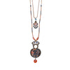 Ayala Bar Jewelry Ayala Bar Amber Bloom Set, Layered Pendant Necklace, Zucca