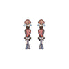 Ayala Bar Jewelry Ayala Bar Amber Bloom Set,Long Glass Earring, Airi