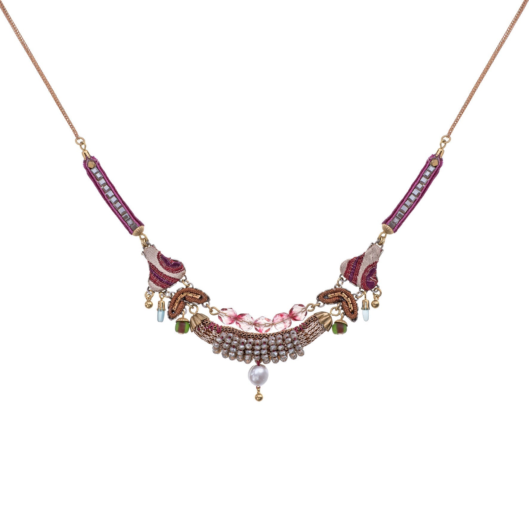 Ayala Bar Jewelry Ayala Bar Berry Blush Set, Elusia Necklace