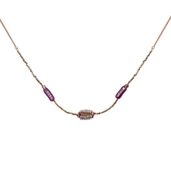 Ayala Bar Jewelry Ayala Bar Berry Blush Set, Pincora Necklace