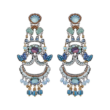 Ayala Bar Jewelry Ayala Bar Big Glamorous  Earrings Blue Bird Set, Robin