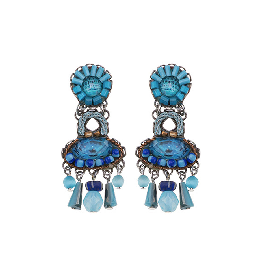 Ayala Bar Jewelry Ayala Bar Blue Bayou Set, Blue Beaded Earrings, Horizon
