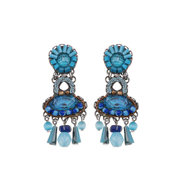 Ayala Bar Jewelry Ayala Bar Blue Bayou Set, Blue Beaded Earrings, Horizon