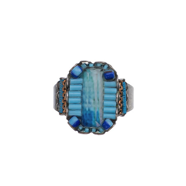 Ayala Bar Jewelry Ayala Bar Blue Bayou Set, Blue Ring, Celestial