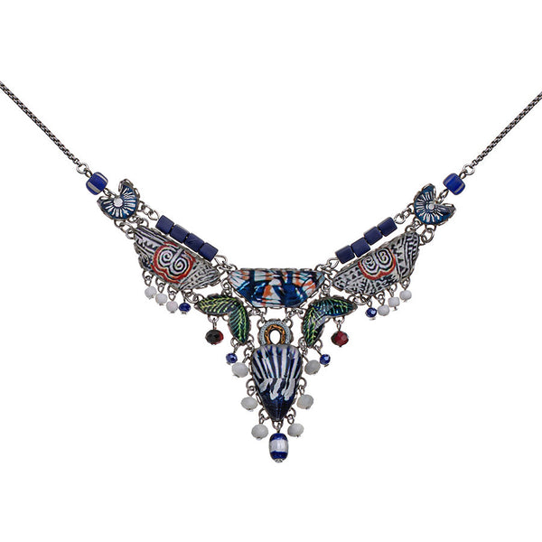 Ayala Bar Jewelry Ayala Bar Blue Domes Set, Casual Glass Necklace, Delphi