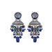 Ayala Bar Jewelry Ayala Bar Blue Domes Set, Glamorous Glass Earrings, Naxos