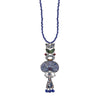 Ayala Bar Jewelry Ayala Bar Blue Domes Set, Handmade Glass Necklace, Aegean
