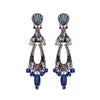 Ayala Bar Jewelry Ayala Bar Blue Domes Set, Long Blue Glass Earrings, Athena