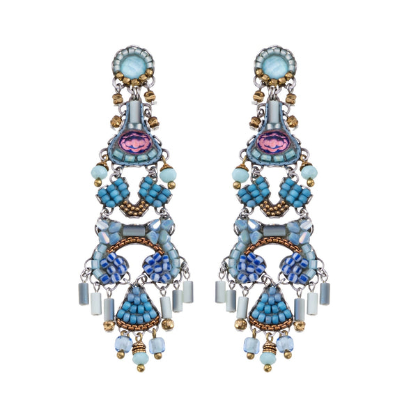 Ayala Bar Jewelry Ayala Bar Blue Elegant Earrings Blue Bird Set, Pigeon