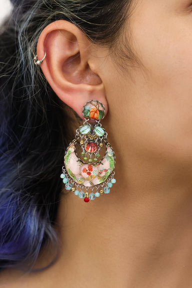 Ayala Bar Jewelry Ayala Bar Bohemian Earrings Flower Garden   Set, Anemone