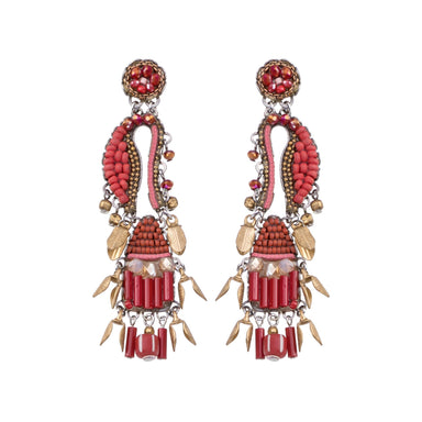 Ayala Bar Jewelry Ayala Bar Bohemian Earrings Radical Red Set, Pupa