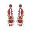 Ayala Bar Jewelry Ayala Bar Bohemian Earrings Radical Red Set, Pupa