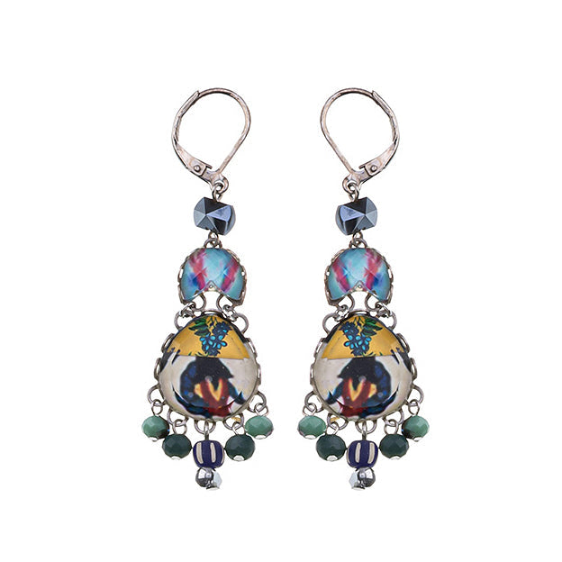 Ayala Bar Jewelry Ayala Bar Candy Twist Set, Drop Colorful Glass Earrings, Lolly