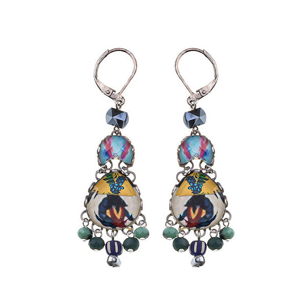 Ayala Bar Jewelry Ayala Bar Candy Twist Set, Drop Colorful Glass Earrings, Lolly