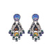 Ayala Bar Jewelry Ayala Bar Candy Twist Set, Glass Earrings,Marshmallow