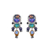 Ayala Bar Jewelry Ayala Bar Candy Twist Set, Small Glass Earrings, Fudge