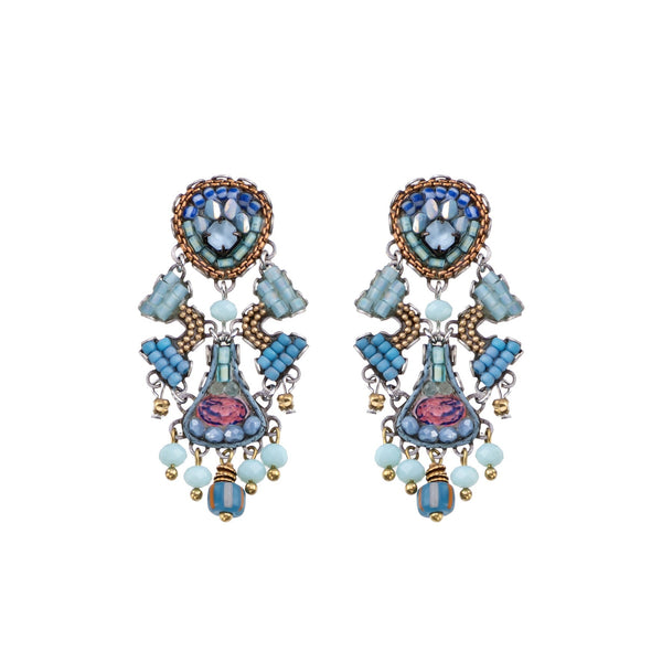 Ayala Bar Jewelry Ayala Bar Chic Earrings Blue Bird Set, Crow