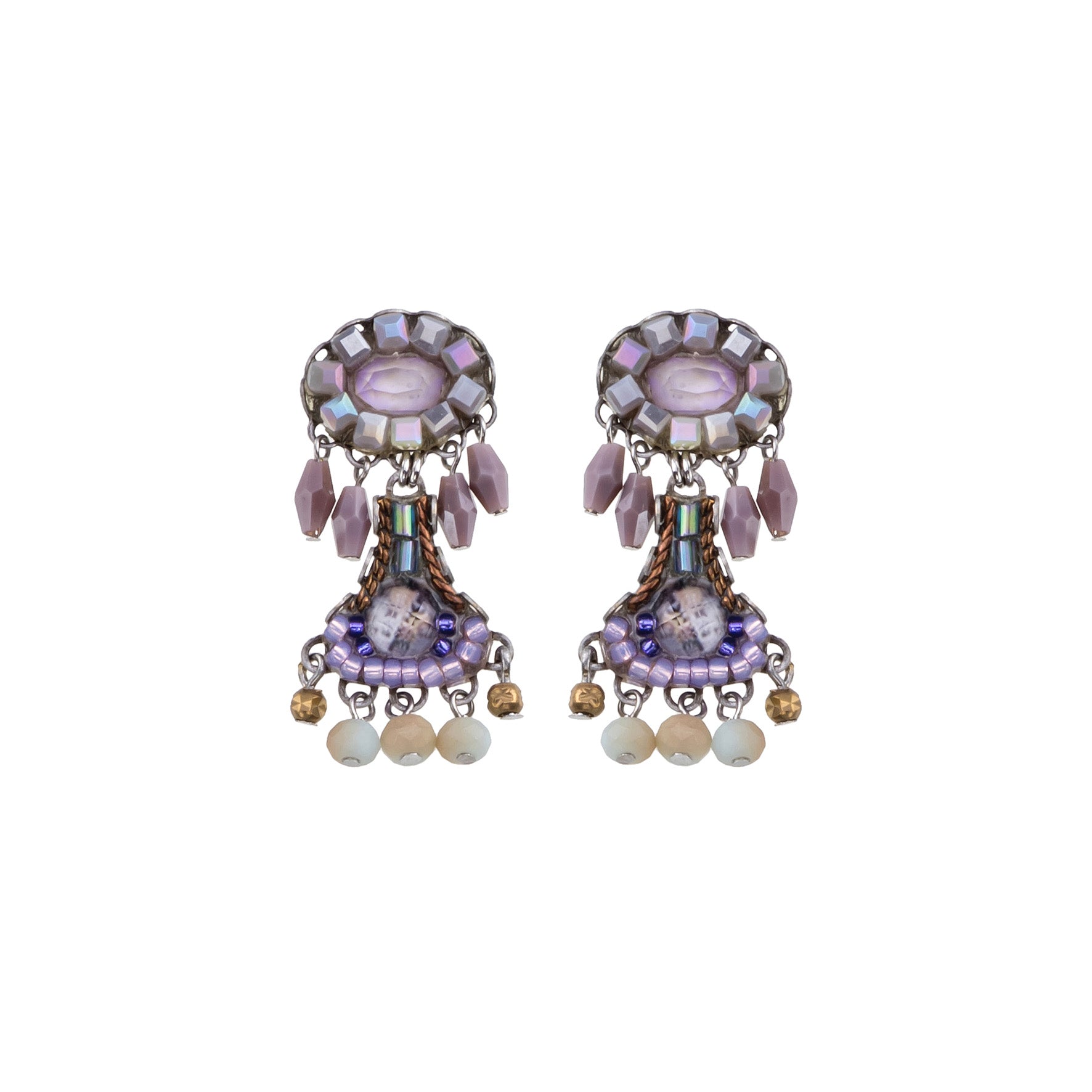Ayala Bar Jewelry Ayala Bar Chic Earrings Hyacinth Set, Vulcan