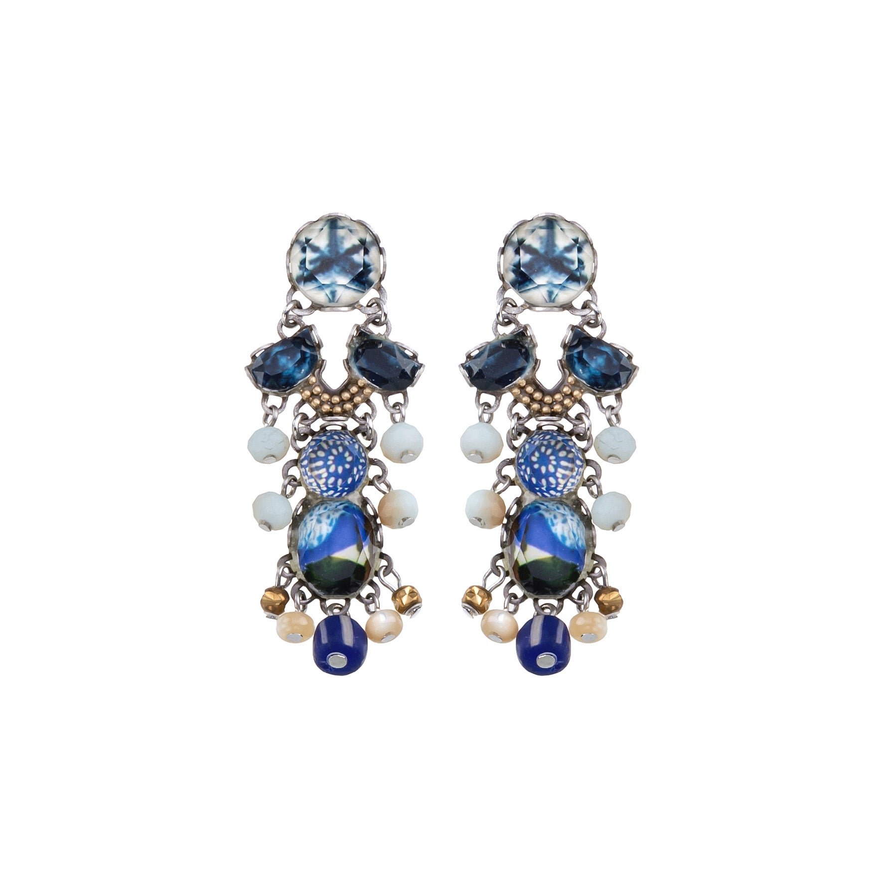 Ayala Bar Jewelry Ayala Bar Classic Earrings Fresh Waters Set, Snow