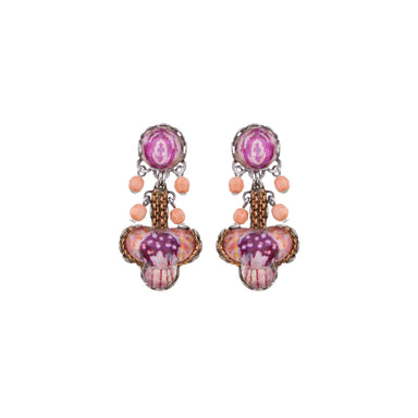Ayala Bar Jewelry Ayala Bar Classic Earrings Rose Embrace Set, Fern