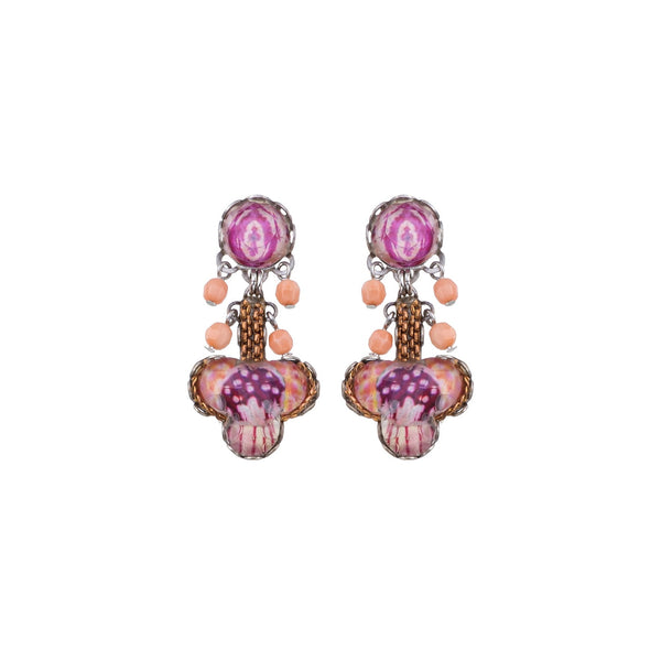Ayala Bar Jewelry Ayala Bar Classic Earrings Rose Embrace Set, Fern