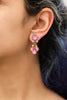 Ayala Bar Jewelry Ayala Bar Classic Earrings Rose Embrace Set, Fern