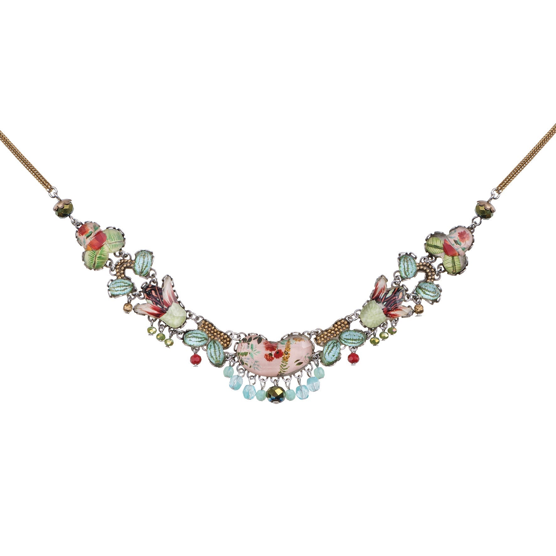 Ayala Bar Jewelry Ayala Bar Classic Necklace Flower Garden   Set, Aster