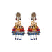 Ayala Bar Jewelry Ayala Bar Contemporary Earrings Fantasy Set, Clay