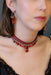 Ayala Bar Jewelry Ayala Bar Crimson Fire Set,Artisan Choker Necklace,Fogata