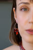 Ayala Bar Jewelry Ayala Bar Crimson Fire Set,Beaded Hoop Earring,Homa