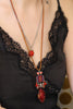 Ayala Bar Jewelry Ayala Bar Crimson Fire Set,Long Pendant Necklace,Brasier