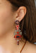 Ayala Bar Jewelry Ayala Bar Crimson Fire Set,Statement   Earring,Rogo