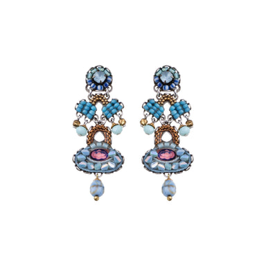 Ayala Bar Jewelry Ayala Bar Dainty Earrings Blue Bird Set, Falcon