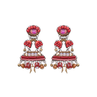Ayala Bar Jewelry Ayala Bar Dainty Earrings Radical Red Set, Pirus