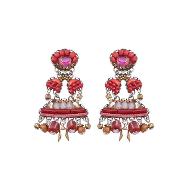 Ayala Bar Jewelry Ayala Bar Dainty Earrings Radical Red Set, Pirus