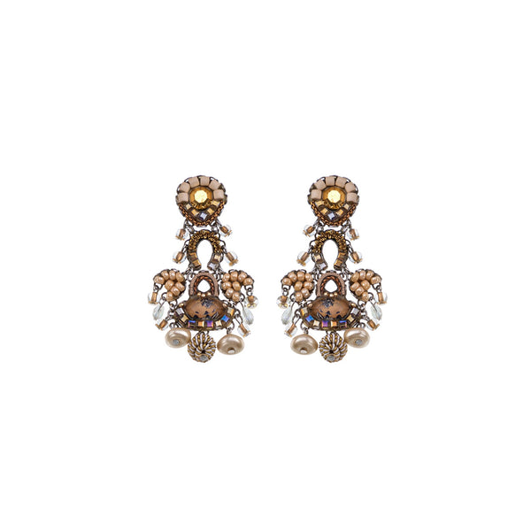 Ayala Bar Jewelry Ayala Bar Drops of Gold Set,Beaded Earring,Dolce