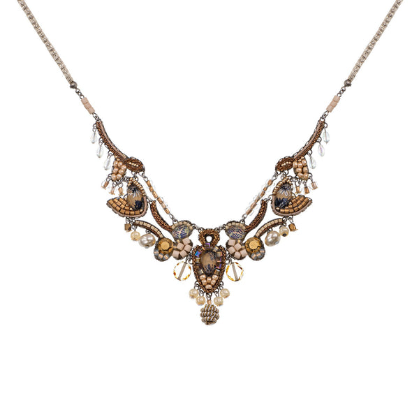 Ayala Bar Jewelry Ayala Bar Drops of Gold Set,Beaded   Necklace, Culma